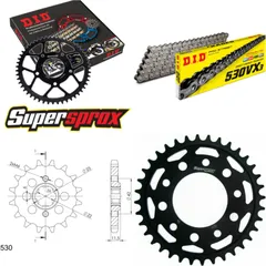 Chain Kit - Steel - for: HONDA CB450 N 84-86 16-36-100 DID530VX3 rivet