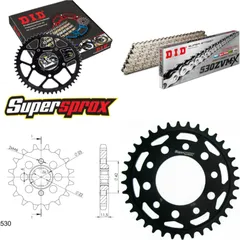 Chain Kit - Steel - for: HONDA CB450 N 84-86 16-36-100 DID530ZVM-X(S&S) endless