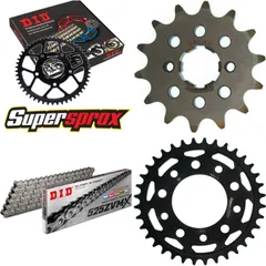 Chain Kit - Steel - for: HONDA XBR500 27PS 85-86 14-36-106 DID525ZVM-X rivet
