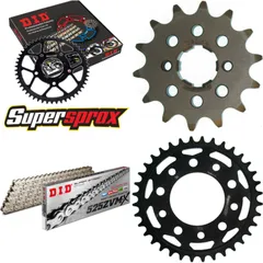 Chain Kit - Steel - for: HONDA XBR500 27PS 85-86 14-36-106 DID525ZVM-X(S&S) rivet