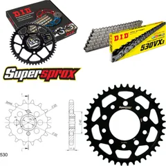 Chain Kit - Steel - for: HONDA FT500 C 82-83 15-40-100 DID530VX3 endless
