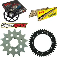 Chain Kit - Steel - for: HONDA XL500 S 79-82 14-39-096 DID520VX3(G&B) rivet