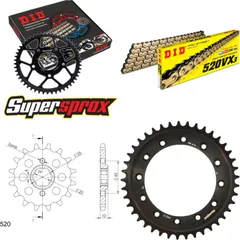 Chain Kit - Steel - for: HONDA XL500 R 82-85 15-41-100 DID520VX3(G&B) endless