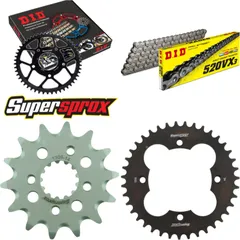 Kettensatz Stahl für: HONDA TRX400 Fourtrax 04-09/TRX400 Sp 14-39-094 DID520VX3 Endlos