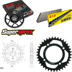 Chain Kit - Steel - for: HONDA CB550 F 75-78 17-37-100 DID530VX3 rivet