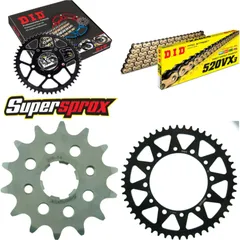 Kettensatz Stahl für: HONDA XR600 R 88-90 14-50-112 DID520VX3(G&B) Endlos