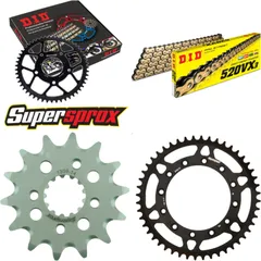 Chain Kit - Steel - for: HONDA XR600 R [FR] 91-00 14-48-110 DID520VX3(G&B) rivet
