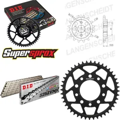 Chain Kit - Steel - for: HONDA VT600 C Shadow 88-88 16-44-120 DID525ZVM-X(S&S) rivet