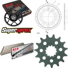 Chain Kit - Steel - for: HONDA CBR600 F 97-98 15-43-108 DID525ZVM-X(S&S) endless