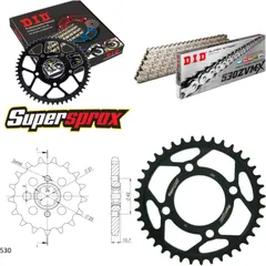 Chain Kit - Steel - for: HONDA CB650 C 80-81 16-39-104 DID530ZVM-X(S&S) rivet
