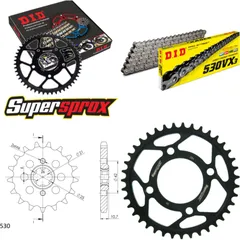 Chain Kit - Steel - for: HONDA CB650 SC Nighthawk 82-83 16-39-106 DID530VX3 endless