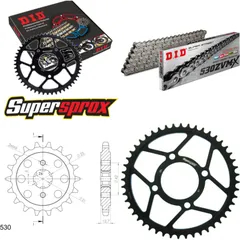 Chain Kit - Steel - for: HONDA CB750 F1 76-76 17-48-102 DID530ZVM-X rivet
