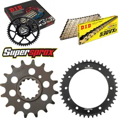 Chain Kit - Steel - for: HONDA VFR800 X Crossrunner 11-14 16-43-116 DID530VX3(G&B) rivet