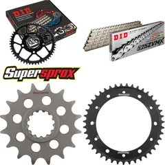 Chain Kit - Steel - for: HONDA VFR800 F Interceptor 07-10 16-43-110 DID525ZVM-X(S&S) rivet