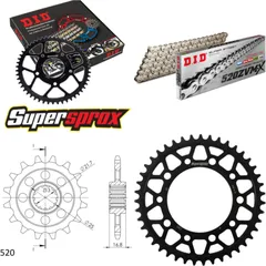 Chain Kit - Steel - for: HONDA NC750 SA 14-15/SD 14-15/XA 14-1 17-43-114 DID520ZVM-X(S&S) endless