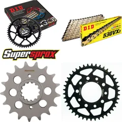 Chain Kit - Steel - for: HONDA CBR1000 F 89-95 17-42-114 DID530VX3(G&B) endless