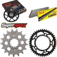 Chain Kit - Steel - for: HONDA X-11, CB1100 SF 00-03 17-43-110 DID530VX3 rivet