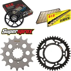 Chain Kit - Steel - for: HONDA X-11, CB1100 SF 00-03 17-43-110 DID530VX3(G&B) endless