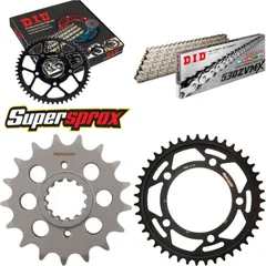 Chain Kit - Steel - for: HONDA X-11, CB1100 SF 00-03 17-43-110 DID530ZVM-X(S&S) rivet