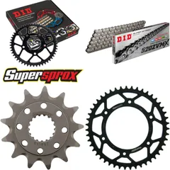 Kettensatz Stahl HM CRF450 Supermotard 04-06/CRM450 X 13-47-114 DID520ZVM-X Endlos