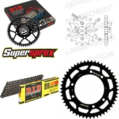 Chain Kit - Steel - for: DERBI Senda 125 Cross City 07-14 15-50-134 DID428HD Clip