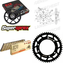 Chain Kit - Steel - for: DERBI Senda 125 Cross City 07-14 15-50-134 DID428NZ(G&B) Clip
