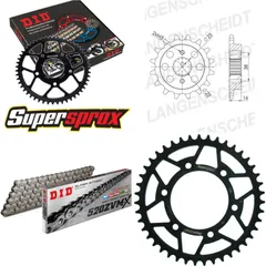 Kettensatz Stahl für: DUCATI 600 Monster /Dark 95-99 14-43-102 DID520ZVM-X Endlos