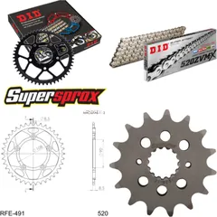 Chain Kit - Steel - for: DUCATI 906 Paso 89-89 15-40-108 DID520ZVM-X(S&S) endless