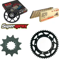 Chain Kit - Steel - for: MBK/YA X-Limit 50 03-06/DT50 R 03-06 11-50-126 DID420NZ3(G&B) Clip