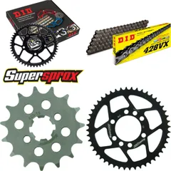 Chain Kit - Steel - for: YAMAHA DT80 LC1 81-84 15-48-120 DID428VX rivet
