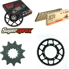 Chain Kit - Steel - PEUG/YAM XP6 Supermoto Top Road 50 07 11-58-132 DID420NZ3(G&B) Clip