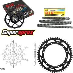 Chain Kit - Steel - for: YAMAHA WR125 91-98/YZ125 97-98 13-48-112 DID520NZ Clip