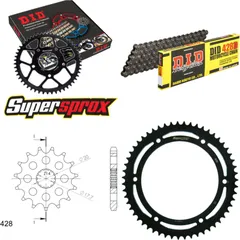 Chain Kit - Steel - for: YAMAHA DT125 R 89-89 16-55-134 DID428D Clip