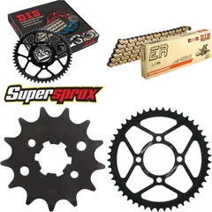 Chain Kit - Steel - for: YAMAHA TT125 R 17``/14`` 02-04 13-49-116 DID428NZ(G&B) Clip