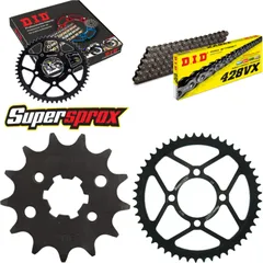 Kettensatz Stahl für: YAMAHA TT125 R 17``/14`` 02-04 13-49-116 DID428VX Endlos