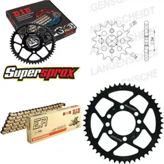 Chain Kit - Steel - for: YAMAHA DT125 LC2/3 85-87 16-49-120 DID428NZ(G&B) Clip