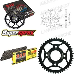 Chain Kit - Steel - for: YAMAHA TZR125 87-92 16-45-130 DID428HD Clip