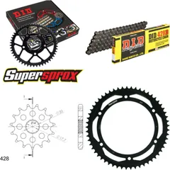 Chain Kit - Steel - for: YAMAHA DT125 R 90-03/DT125 RE 04-06/D 16-57-134 DID428D Clip