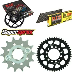 Chain Kit - Steel - for: YAMAHA TW200 89-94 14-45-120 DID428HD Clip