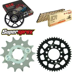 Chain Kit - Steel - for: YAMAHA TW200 89-94 14-45-120 DID428NZ(G&B) Clip