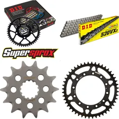 Chain Kit - Steel - for: YAMAHA WR250 02-02/YZ250 02-07 14-48-114 DID520VX3 endless