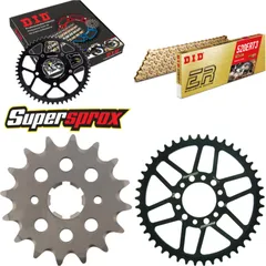 Chain Kit - Steel - for: YAMAHA SR250 /SE 80-83 16-45-102 DID520ERT2(G&G) Clip