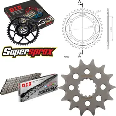 Chain Kit - Steel - for: YAMAHA TDR250 88-90 14-45-108 DID520ZVM-X endless