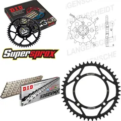 Chain Kit - Steel - for: YAMAHA XV250 S Virago 95-00/XV250 Vir 16-45-114 DID520ZVM-X(S&S) rivet