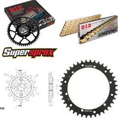 Chain Kit - Steel - for: YAMAHA YFS200 Blaster 88-06 13-40-092 DID520ZVM-X(G&G) endless