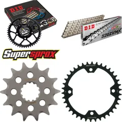 Chain Kit - Steel - for: YAMAHA YFZ450 /S 04-08 14-38-098 DID520ZVM-X(S&S) rivet