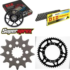Chain Kit - Steel - for: YAMAHA WR450 F 07-13 13-50-114 DID520 Clip