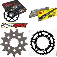 Chain Kit - Steel - for: YAMAHA WR450 F 07-13 13-50-114 DID520VX3 endless