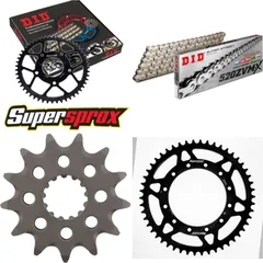Chain Kit - Steel - for: YAMAHA WR450 F 07-13 13-50-114 DID520ZVM-X(S&S) rivet