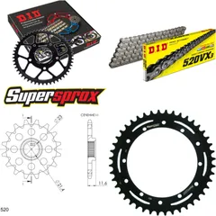 Chain Kit - Steel - for: YAMAHA TT250 R 93-99 14-44-106 DID520VX3 rivet